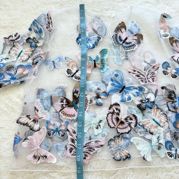 Custom made Valentino fabric blouse size S - Picture 5 of 7